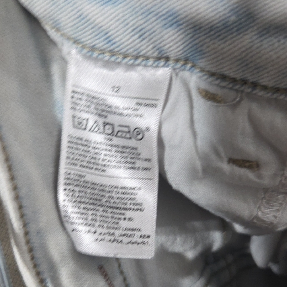 Old Navy White Denim Top with Black Bandana Skirt - Picture 10 of 12